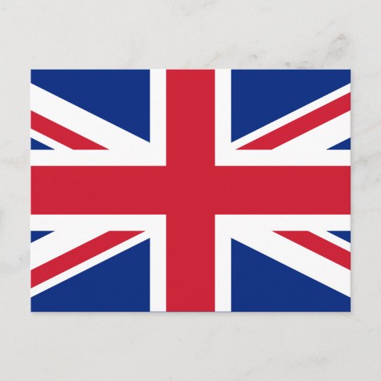 イギリス国旗 ポストカード Zazzle Co Jp