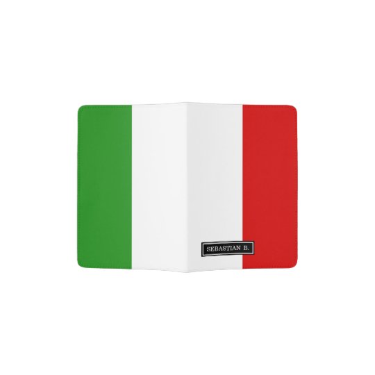 イタリア国旗 パスポートカバー Zazzle Co Jp