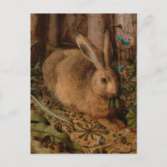 ウサギ年23年のヨーロッパの絵画の詳細 ポストカード Zazzle Co Jp
