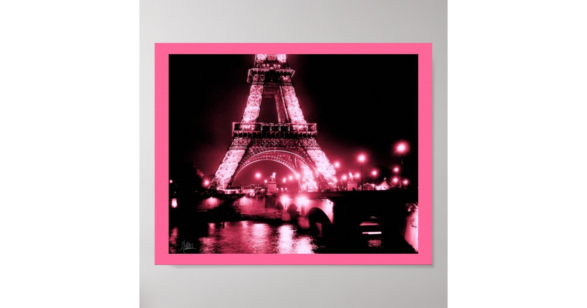 エッフェル塔 Pont Deレナ プリント 二重ピンク ポスター Zazzle Co Jp エッフェル塔 Pont Deレナ プリント 二重ピンク ポスター Zazzle Co Jp