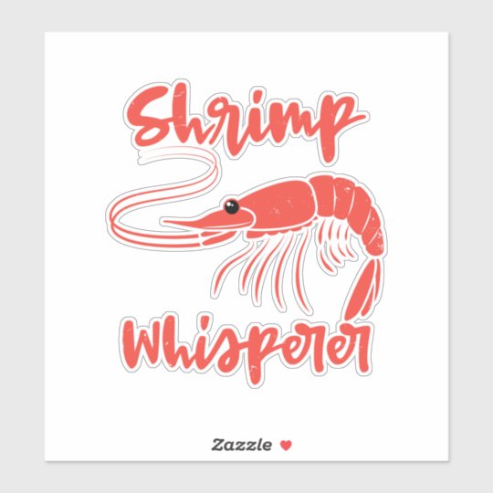 エビをささげる海産物ザリガニのロブスタープレゼント シール Zazzle Co Jp