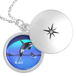 黒 魚ネックレス  Zazzle.co.jp