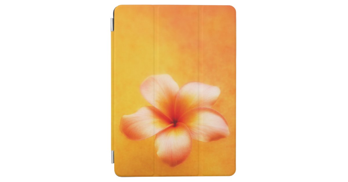 オレンジイエロートロピカルプルメリアハワイアン Ipad Air カバー Zazzle Co Jp