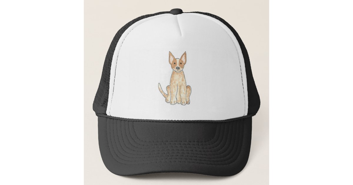 オーストラリアの牛犬の赤いheelerの帽子 キャップ Zazzle Co Jp