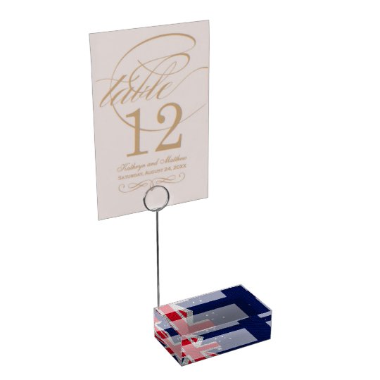 オーストラリアデザインインカーボンファイバークロムスタイル テーブルカードホルダー Zazzle Co Jp