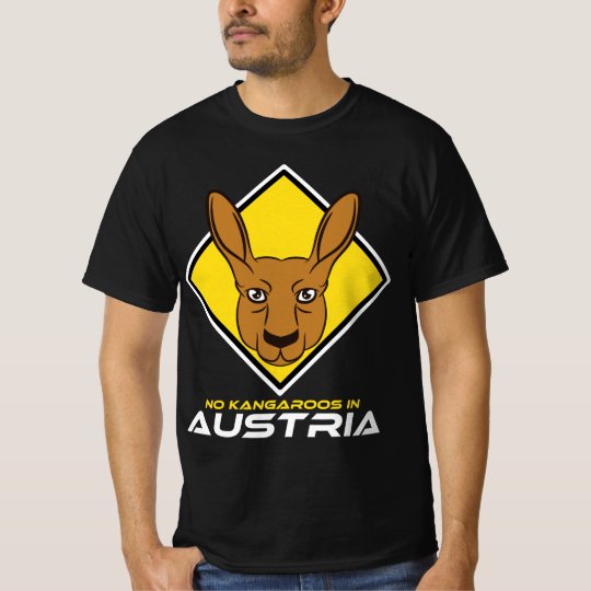 オーストリア カンガルー禁止 動物用カンガルー Tシャツ Zazzle Co Jp