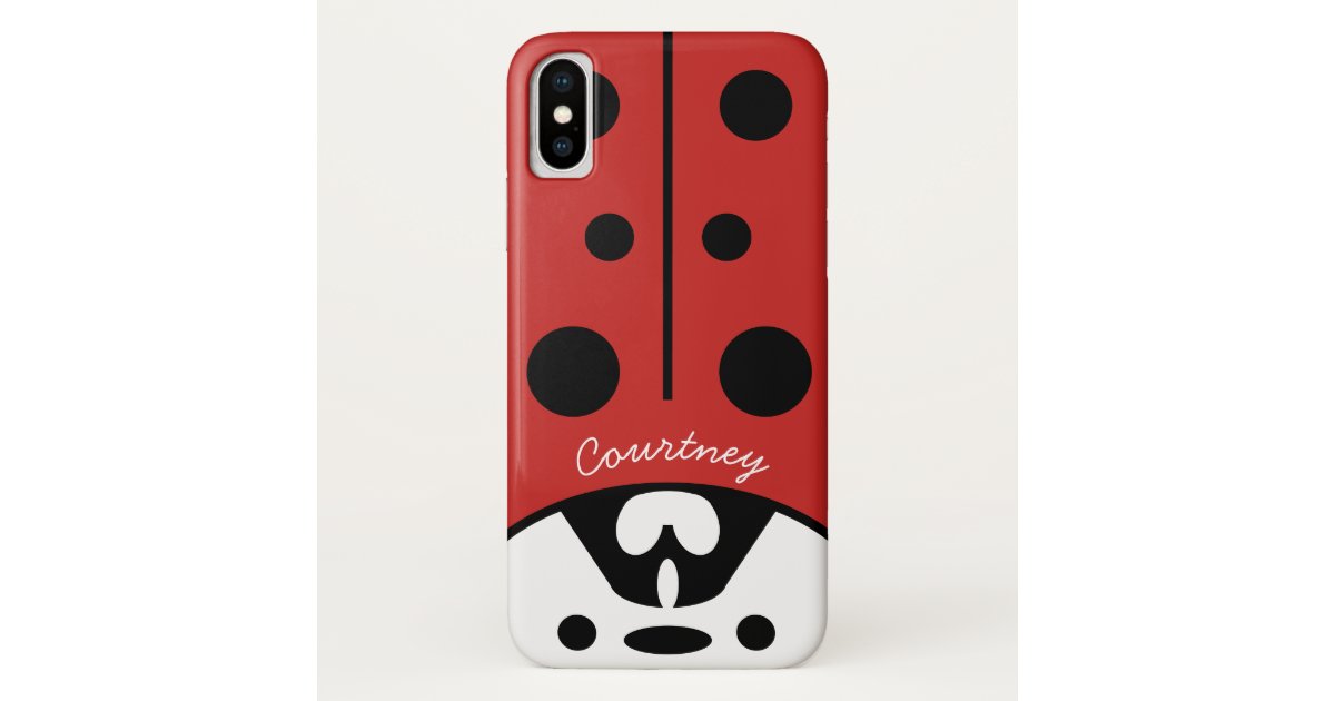 カスタマイズ可能なかわいいてんとう虫 Case Mate Iphoneケース Zazzle Co Jp