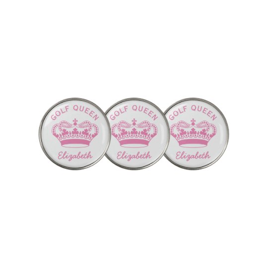 カスタムゴルフクイーンピンククラウン ゴルフボールマーカー Zazzle Co Jp カスタムゴルフクイーンピンククラウン ゴルフボールマーカー Zazzle Co Jp