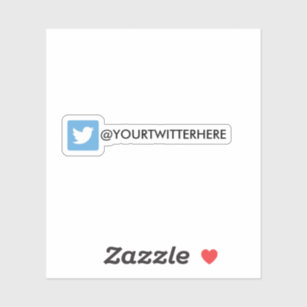 Twitterシール Zazzle Co Jp