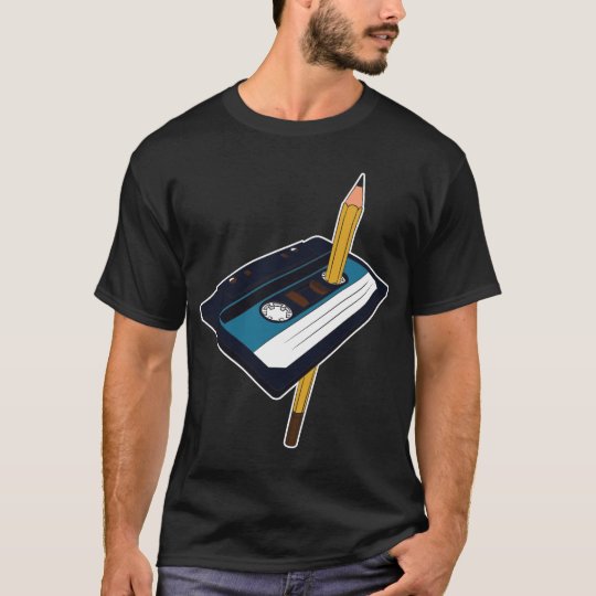 カセット鉛筆のペンのオーディオ カセットテープのmixtapeのギフト Tシャツ Zazzle Co Jp カセット鉛筆のペンのオーディオ カセットテープのmixtapeのギフト Tシャツ Zazzle Co Jp