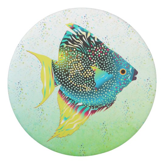 カラフルな熱帯魚 消しゴム Zazzle Co Jp