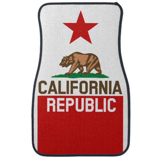 カリフォルニア共和国の州の旗の星 カーマット Zazzle Co Jp