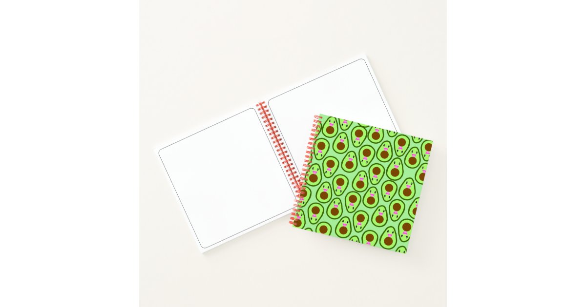 カワイトかわいいアボカド柄スケッチブック ノートブック Zazzle Co Jp カワイトかわいいアボカド柄スケッチブック ノートブック Zazzle Co Jp