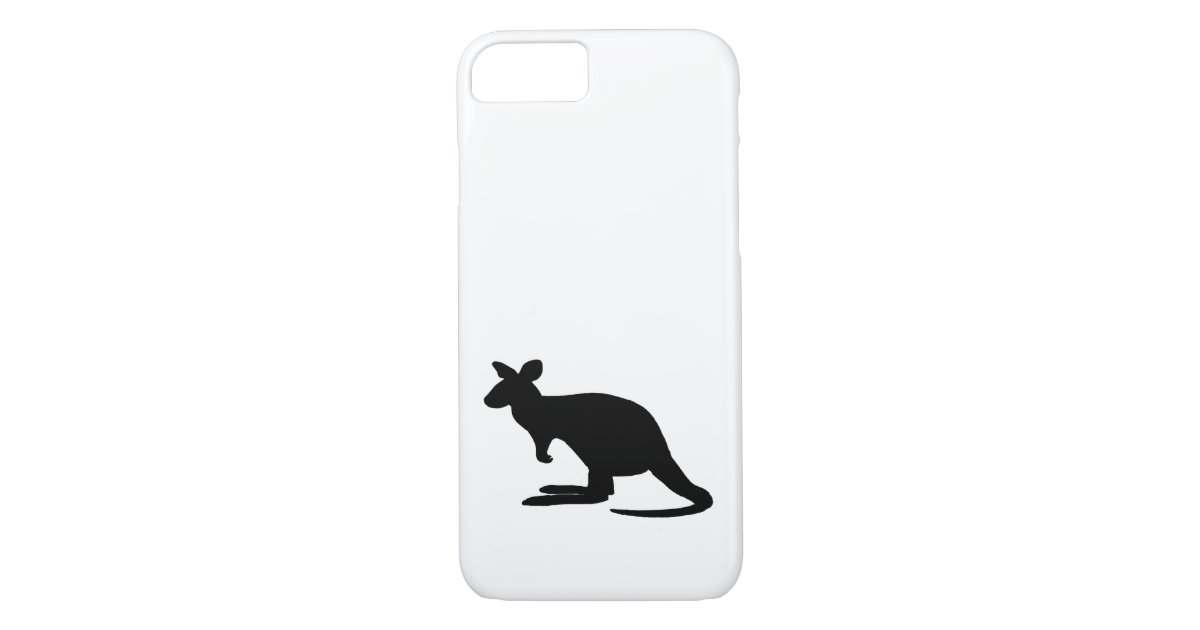 カンガルーのシルエット Case Mate Iphoneケース Zazzle Co Jp