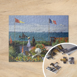 クロード・モネ、「Trerrace at Sainte-Adresse」、厳選 速く
