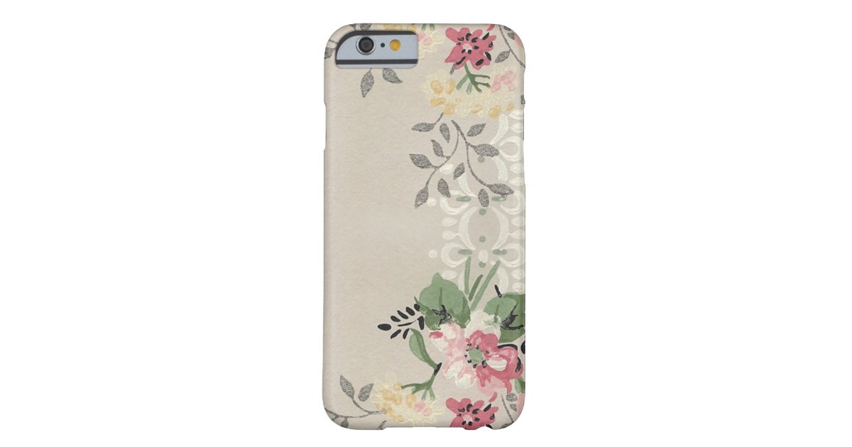 ガーリーなピンクおよび黄色い花柄 Case Mate Iphoneケース Zazzle Co Jp