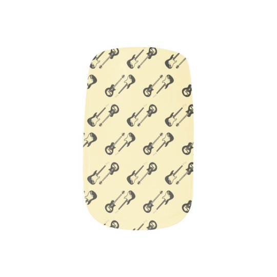 ギター体ミンクスネイルアート ネイルアート Zazzle Co Jp