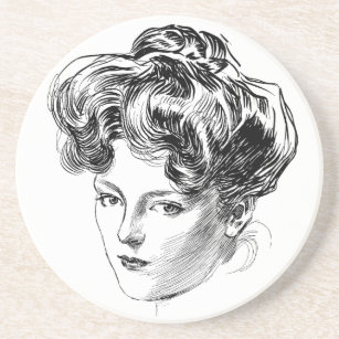 ギブソン ガールコースター Zazzle Co Jp