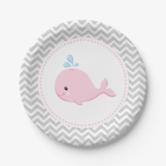 クジラのピンクの灰色の紙皿 ペーパープレート Zazzle Co Jp クジラのピンクの灰色の紙皿 ペーパープレート Zazzle Co Jp
