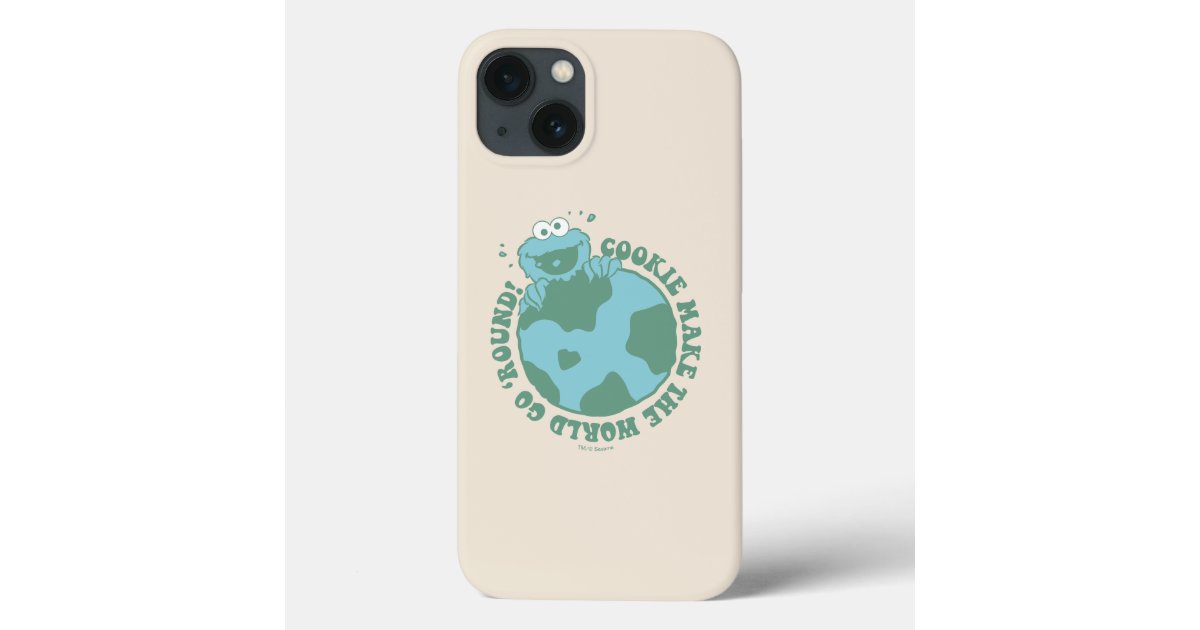 クッキーモンスター Cookieにより世界を丸める Case Mate Iphoneケース Zazzle Co Jp