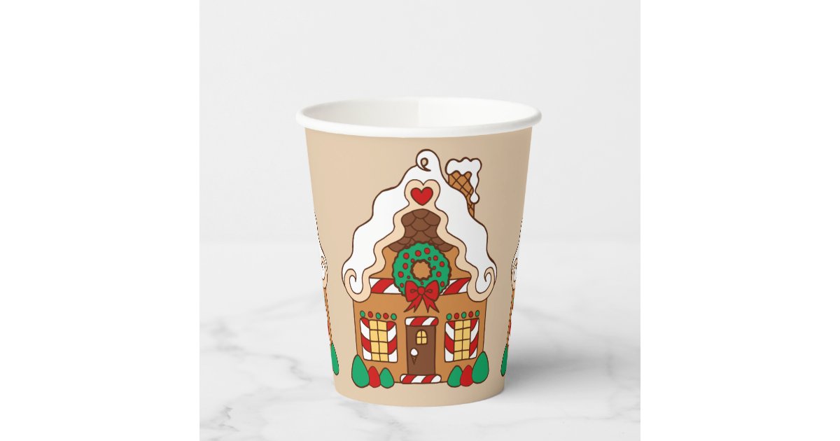 クリスマスジンジャーブレッドハウスコーヒードリンク紙 紙コップ Zazzle Co Jp クリスマスジンジャーブレッドハウスコーヒードリンク紙 紙コップ Zazzle Co Jp
