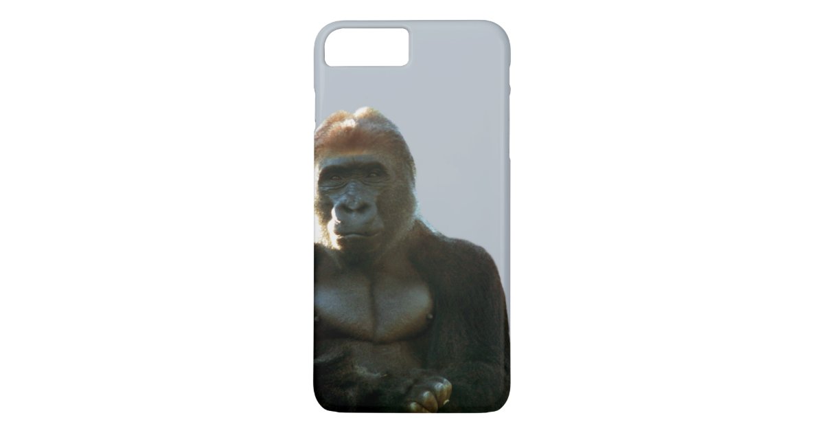 クールで おもしろいなゴリラ猿の動物の電話箱 Case Mate Iphoneケース Zazzle Co Jp