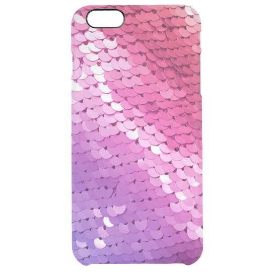 グラデーションなスパンコールのピンクの紫色の珊瑚のグリッターの魅力の輝き Uncommon Iphoneケース Zazzle Co Jp