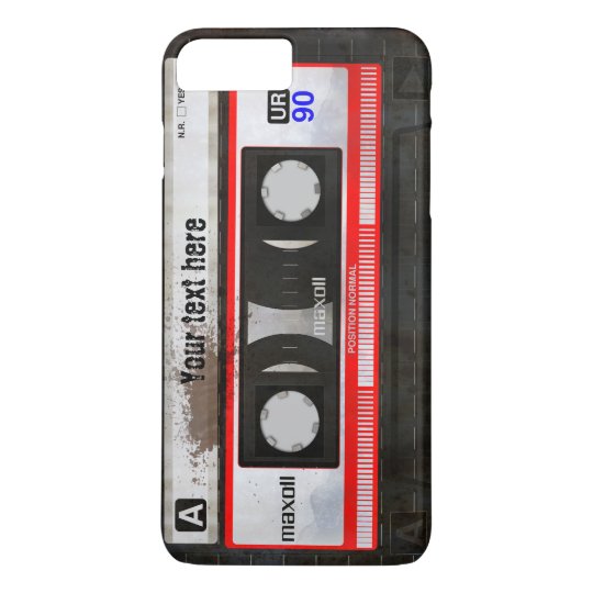 グランジなレトロの密集したオーディオ カセットテープ Dj Case Mate Iphoneケース Zazzle Co Jp