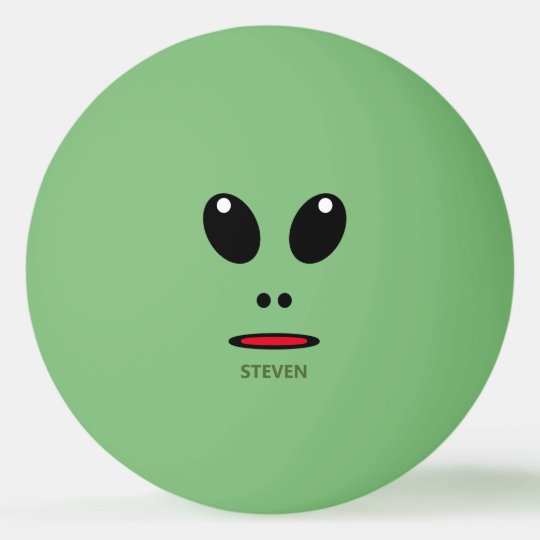 グリーンおもしろいエイリアン顔 卓球ボール Zazzle Co Jp グリーンおもしろいエイリアン顔 卓球ボール Zazzle Co Jp