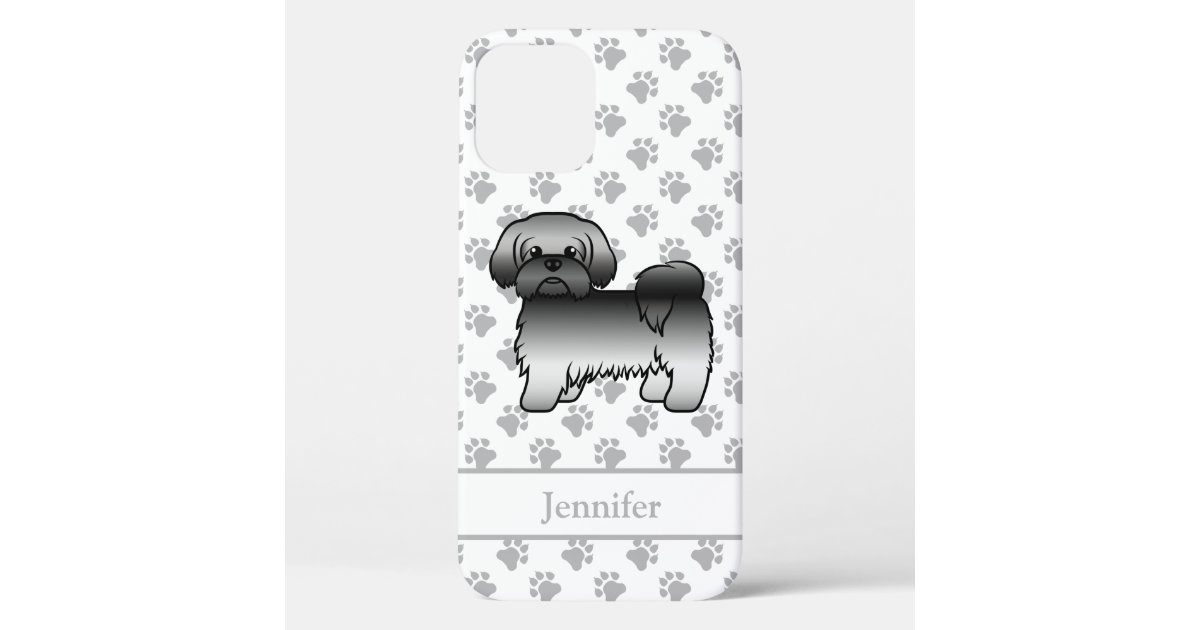 グレーシーズー 犬 ズーかわいい漫画の犬 ネーム Iphone 12 Proケース Zazzle Co Jp