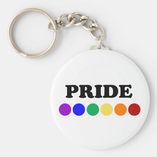 ゲイプライドの点lgbtの虹keychain キーホルダー Zazzle Co Jp