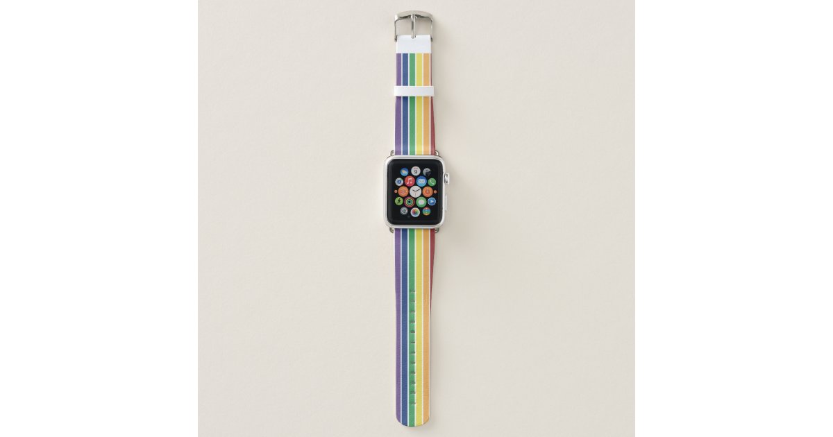 ゲイ レズビアンレインボープライドアップルウォッチバンド Apple Watchバンド Zazzle Co Jp
