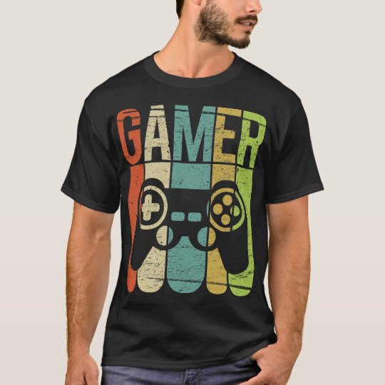 ゲーマーのゲームのコントローラー Tシャツ Zazzle Co Jp