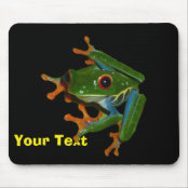 目が赤いアマガエルのマウスパッド マウスパッド Zazzle Co Jp