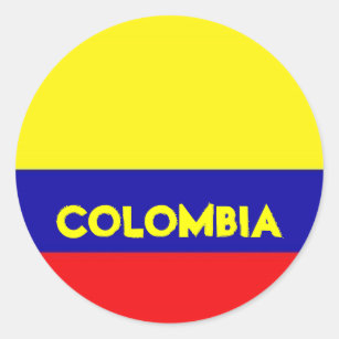 Colombiaシール Zazzle Co Jp