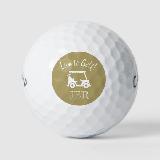 ゴルフカートライブからゴルフイニシャル金ゴールド ゴルフボール Zazzle Co Jp ゴルフカートライブからゴルフイニシャル金ゴールド ゴルフボール Zazzle Co Jp