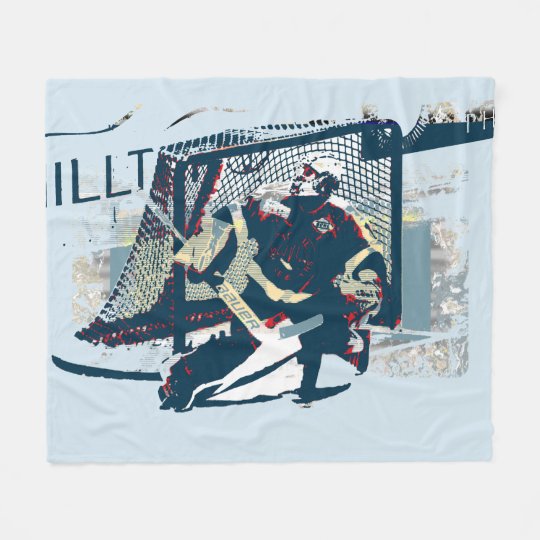 ゴールキーパー アイスホッケープレーヤー フリースブランケット Zazzle Co Jp ゴールキーパー アイスホッケープレーヤー フリースブランケット Zazzle Co Jp