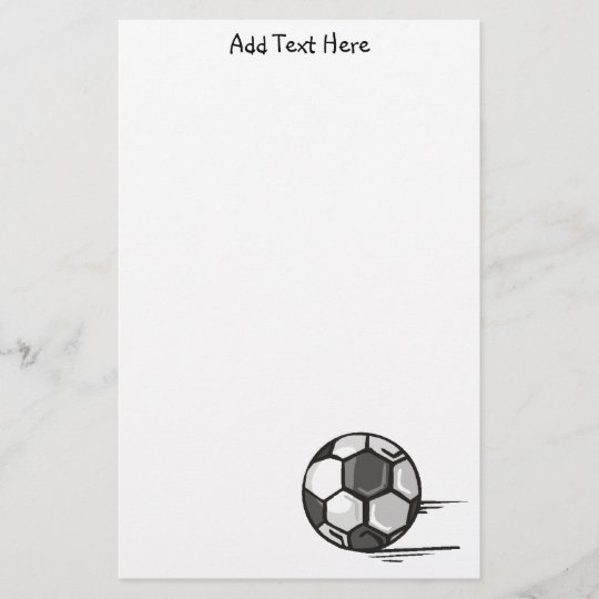 サッカーボールは文房具を遊ばします 便箋 Zazzle Co Jp サッカーボールは文房具を遊ばします 便箋 Zazzle Co Jp