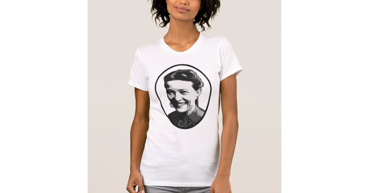 シモーヌ ド ボーヴォワールのtシャツ Tシャツ Zazzle Co Jp シモーヌ ド ボーヴォワールのtシャツ Tシャツ Zazzle Co Jp