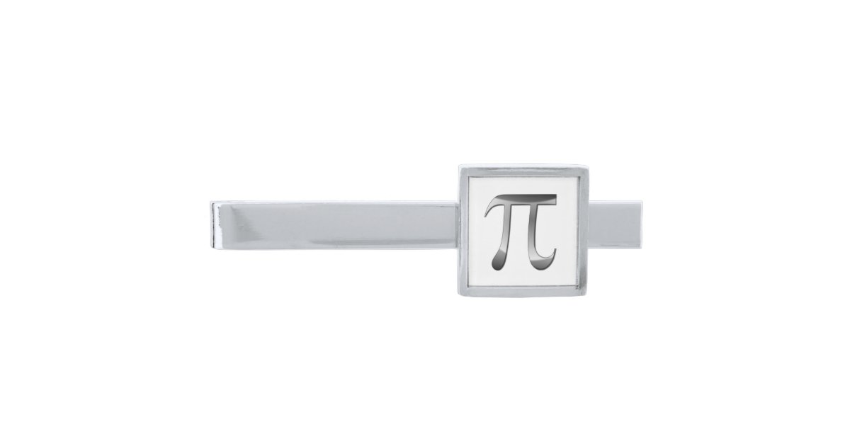 シャイニーシルバーパイ記号 シルバーネクタイピン Zazzle Co Jp シャイニーシルバーパイ記号 シルバーネクタイピン Zazzle Co Jp
