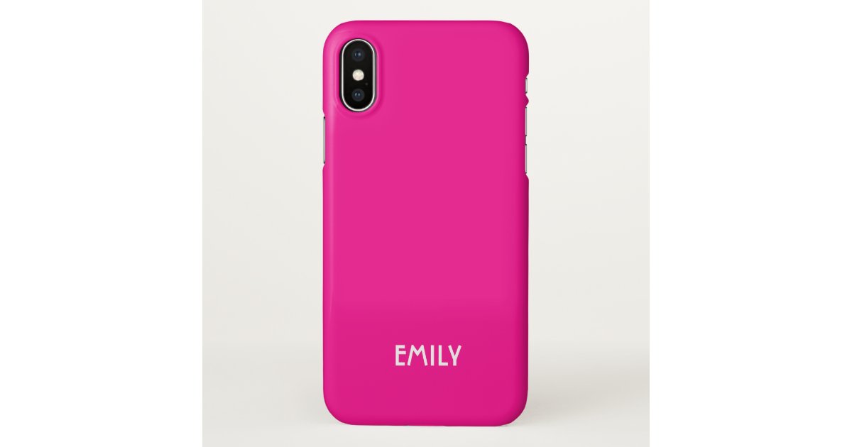 ショッキングピンクの無地の背景 Iphoneケース Zazzle Co Jp ショッキングピンクの無地の背景 Iphoneケース Zazzle Co Jp
