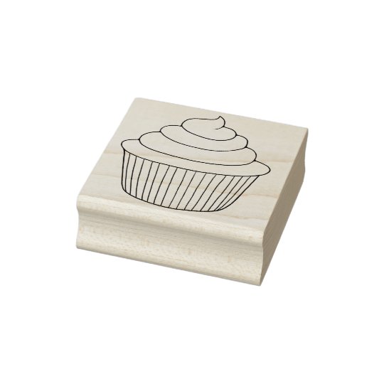 シンプルでかわいいカップケーキのゴム印 ラバースタンプ Zazzle Co Jp シンプルでかわいいカップケーキのゴム印 ラバースタンプ Zazzle Co Jp
