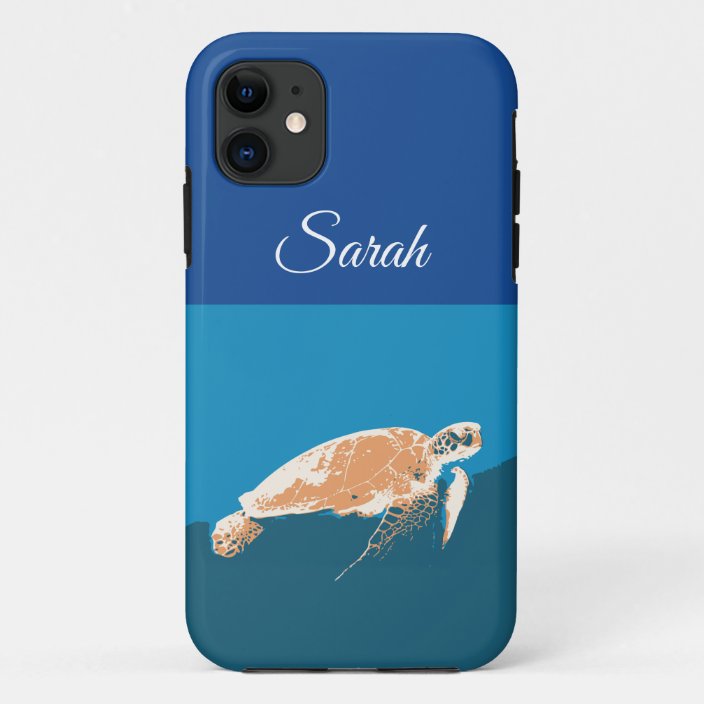 シーガートル海アニマルシータートルカスタム Case Mate Iphoneケース Zazzle Co Jp