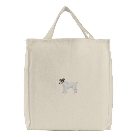 ジャックラッセルテリア 刺繍入りトートバッグ Zazzle Co Jp ジャックラッセルテリア 刺繍入りトートバッグ Zazzle Co Jp