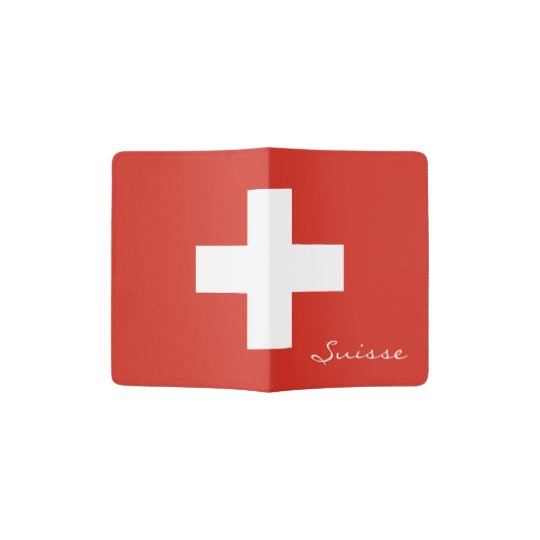 スイス国旗パスポートの所有者 スイスプライド パスポートカバー Zazzle Co Jp