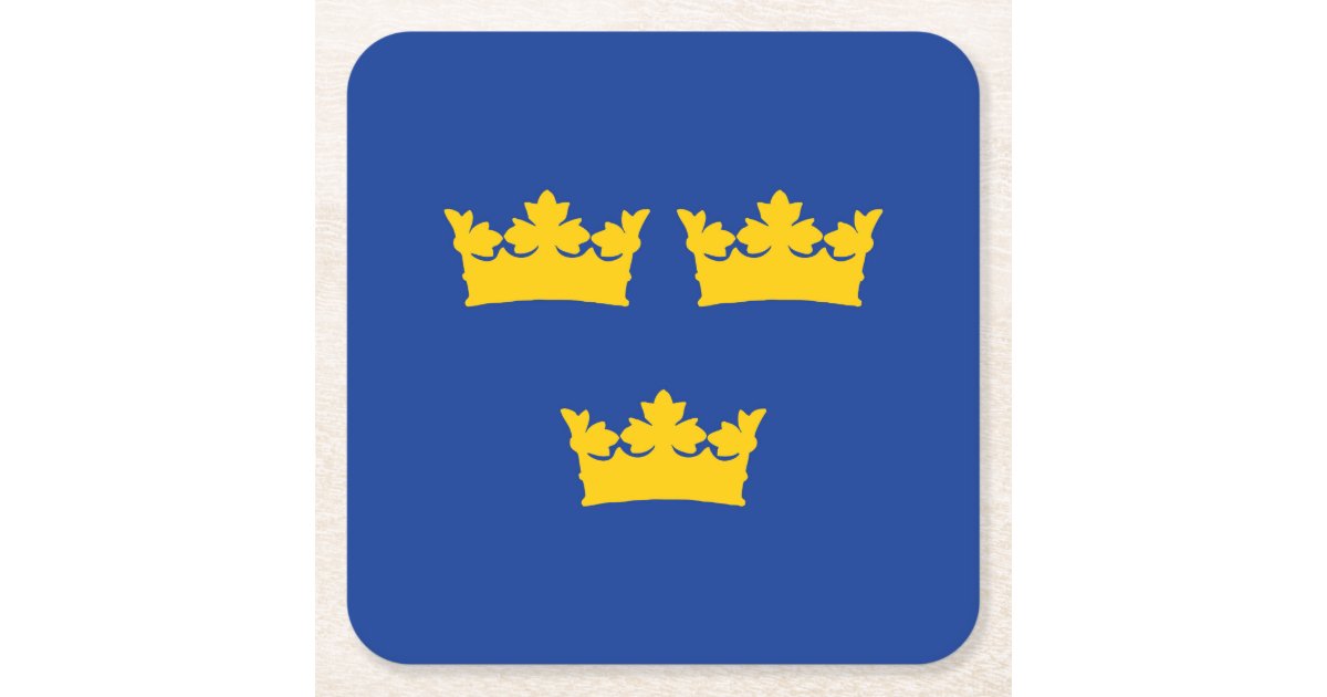 スウェーデン語3つの王冠 Treのクローナ スクエアペーパーコースター Zazzle Co Jp スウェーデン語3つの王冠 Treのクローナ スクエアペーパーコースター Zazzle Co Jp