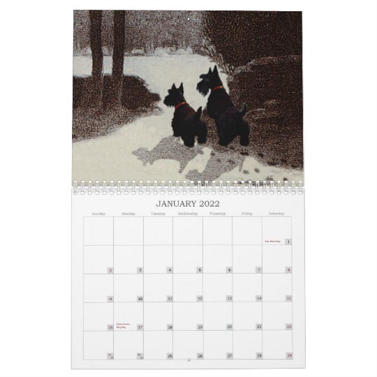 スコッチテリア犬のカレンダー カレンダー Zazzle Co Jp スコッチテリア犬のカレンダー カレンダー Zazzle Co Jp