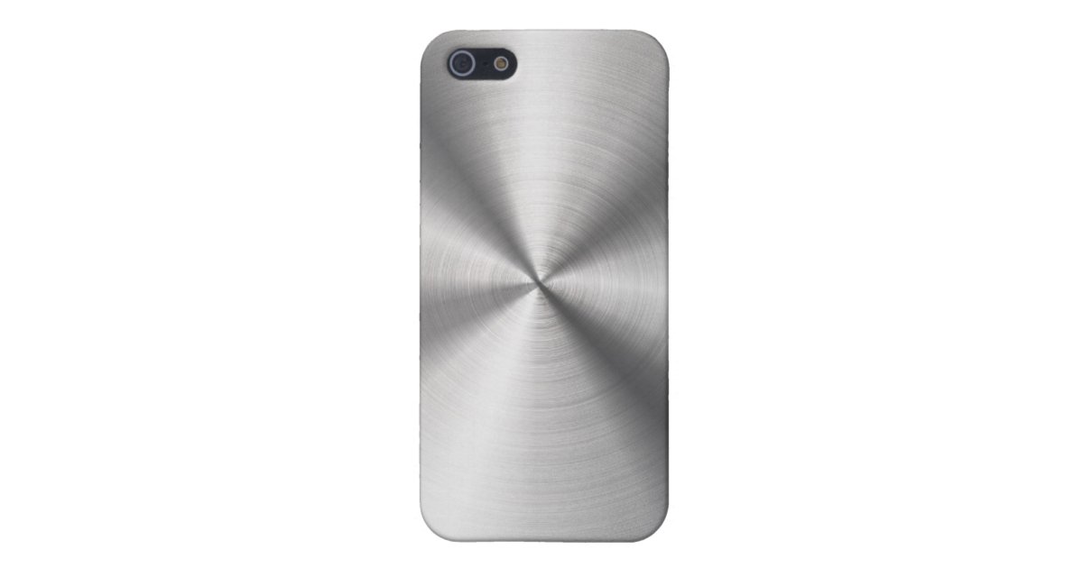 ステンレス鋼の金属 Iphoneケース Zazzle Co Jp