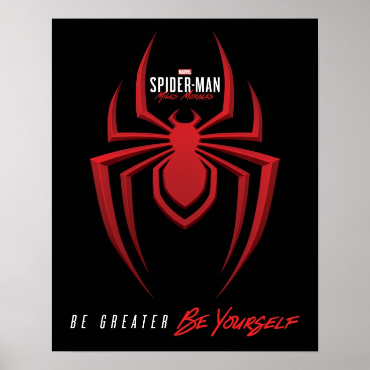 スパイダーマンマイルズモラレスクモのアイコン ポスター Zazzle Co Jp スパイダーマンマイルズモラレスクモのアイコン ポスター Zazzle Co Jp