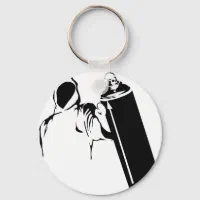 スプレー缶付きグラフィティライター キーホルダー | Zazzle.co.jp